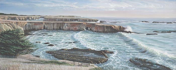 point arena california landscape painting