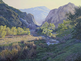 Malibu Creek painting