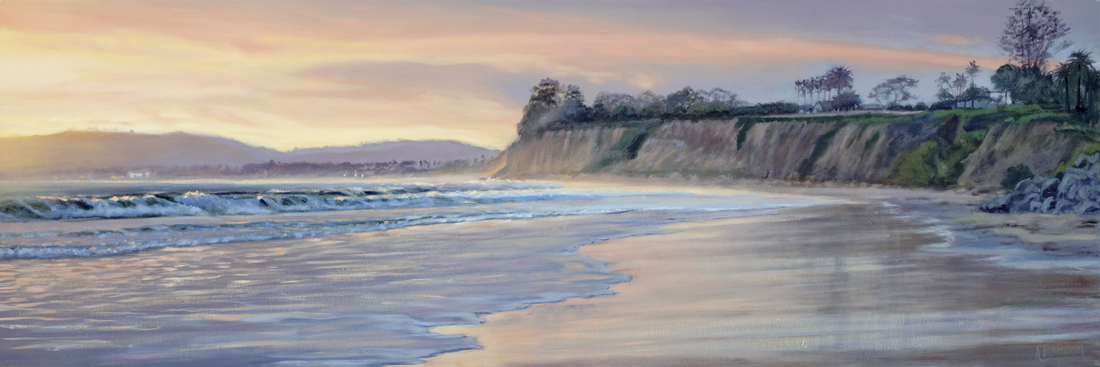 Butterfly Beach painting