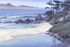 carmel coast painting